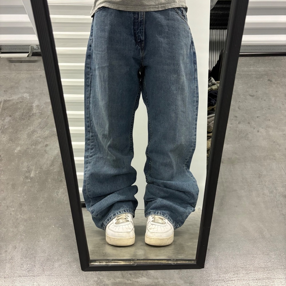 Levi's 559 Relaxed Straight Jeans Mens 38x30 Medium Wash Blue Denim 00559-0179